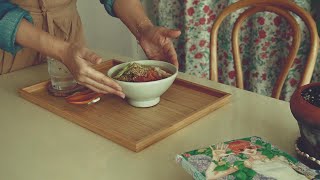 (sub)A Quiet Korean Housewife's Day Cooking and Drinking Tea with Seasonal Ingredients