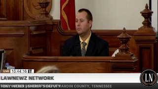 Holly Bobo Murder Trial Day 2 Part 1 Deputy Tony Weber Testifies