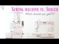 Sewing Machine vs. Serger | Nadira037