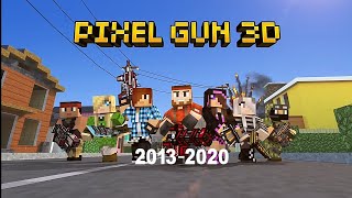 Evolution Of Pixel Gun 3D Trailers 2013-2020