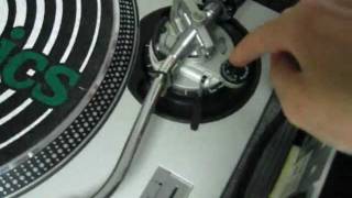 Calibrazione Regolazione Giradischi Turntables Technics SL-1200Mk2 - Tutorial ITA