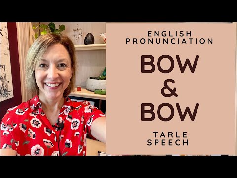 Are bow and bow homonyms?