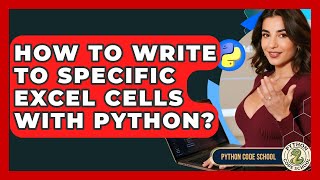 How To Write To Specific Excel Cells With Python? - Python Code School