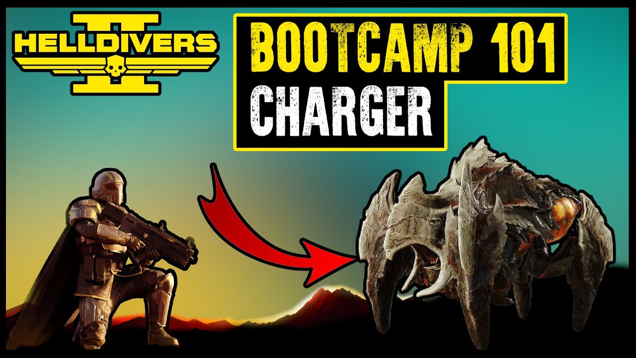 How To Easily Defeat A Charger In Helldivers 2 Bootcamp 101 Part 1