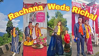 Rachana weds Richal 👩‍❤️‍👨❤️