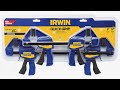 Must See Review 2017! IRWIN QUICK-GRIP 1964758 One-Handed Mini Bar Clamp 4 Pack, 6