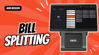 How to Split Bills Easily with Pays POS | Fast & Simple Bill Splitting Tutorial