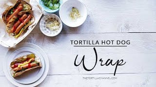 Tortilla hot dog wraps recipe