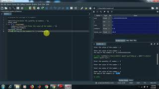 Python Basic Numericals | Average of N numbers |