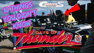 (a LOT more than) 10 Things You Didn't Know About Days of Thunder