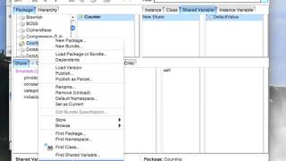Tutorial: VisualWorks Basic Introduction - Shared Variables