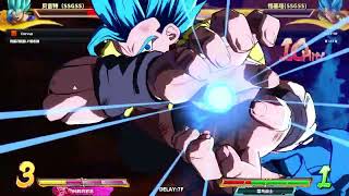 《七龍珠FighterZ》太帥~就讓我用超藍悟吉達的流星大招終結你吧！！！