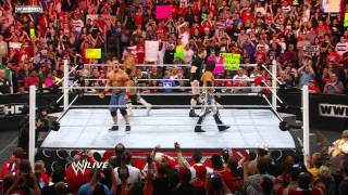 Raw - Alberto Del Rio sends Superstars to take out Cena