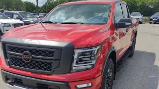 2023 Nissan Titan Pro-4X Red Alert