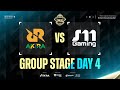 [EN] M4 Group Stage  Day 4 - RRQ AKIRA vs S11