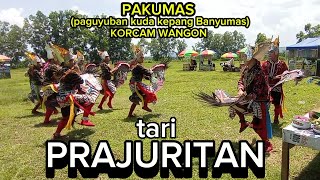 TARI PRAJURITAN EBEG PAKUMAS KORCAM WANGON live lapangan Bantar wuni, WANGON, BANYUMAS 🇮🇩