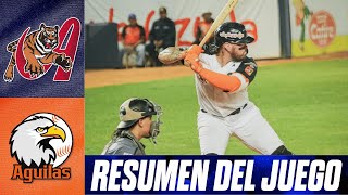 Resumen del juego Tigres de Aragua vs Águilas del Zulia  | 7 de enero 2025