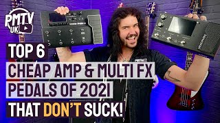 6 Cheap Multi Effects & Amp Modellers Of 2021 That Don't Suck! - Key Features & Tone Demo!