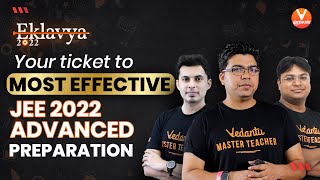 Eklavya - Your Ticket to Most Effective JEE 2022 Advanced Preparation🔥💥| V JEE Enthuse English