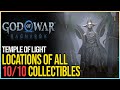 All Temple of Light Collectibles God of War Ragnarok (100% Exploration)