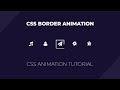 CSS Button Border Animation on Hover | CSS Animation Tutorial