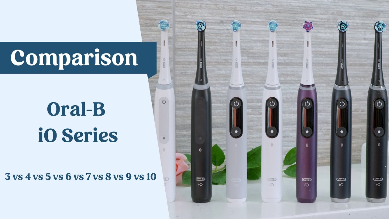 Oral-B IO Series Comparison - YouTube