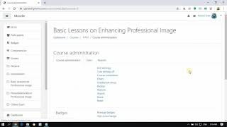 Moodle in Gnomio.com 08 Configuring Self Enrollment