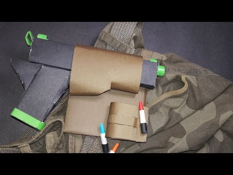 |DIY| How To Make a Paper Gun Holster-Easy -Tutorial-By Dr. Origami |DIY| How To Make a Paper Gun Holster-Easy -Tutorial-By Dr. Origami