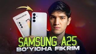 Samsung A25 - Obzor (O'zbek tilida) + KONKURS