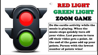 PE Zoom Game  Red Light Green Light