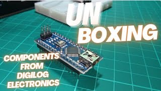 💥Unboxing New Electronics components received from Digilog Electronics  @digilog.pk  Moon e-tech 🔥