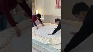 YRF-Winter Mattress Pads,Water Proof Zippered Hotel Mattress Pad,Hotel Comfort Pads,Video