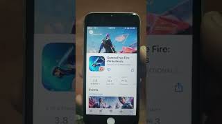 Iphone 6s free fire download try #shorts