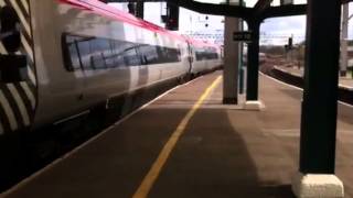 Pendolino 390137 Virgin Difference heads Northbound out of