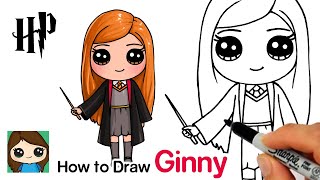 How to Draw Ginny Weasley | Harry Potter