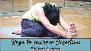 Yoga to improve digestion - Paschimottanasana and its variations