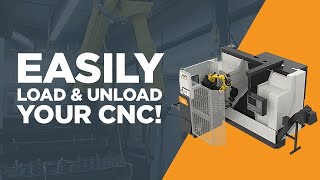 Load and unload your CNC lathe quickly - DC from Automation Within Reach
