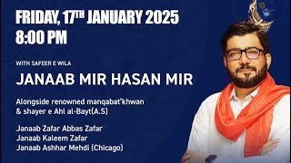 Mir Hasan Mir | Jashan e Maulood e Kaba | BHIC Canada | 17 Jan 2025