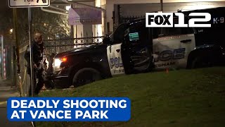 Person shot, killed at Vance Park in Gresham