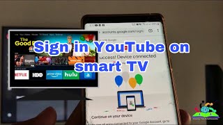 How to sign in YouTube on Smart TV / log in YouTube channel account on Smart TV with a smart phone