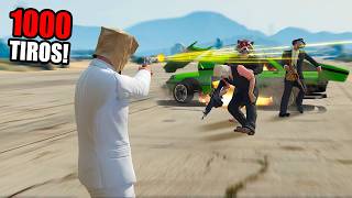 1000 Shots at Once! God's Machine Gun in GTA 5 Online | Funny Moments