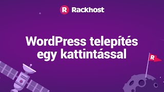 WordPress telepítés egy kattintással