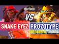 SF6 🔥 Snake Eyez (Akuma) vs Pro7otype (#8 Ranked E.Honda) 🔥 SF6 High Level Gameplay