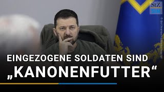 Laut Selenskyj schickt Russland eingezogene Soldaten als „Kanonenfutter“ an die Front