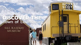 The Town of Louisbourg, Nova Scotia, Canada.