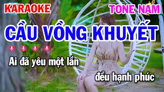 Karaoke Cầu Vồng Khuyết Tone Nam || Nhạc Trẻ 8x 9x