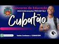 Concurso de Cubatão para Educação- Bate papo- 21/10/2024 (pré edital)