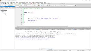 3 Creating and running your first C Program