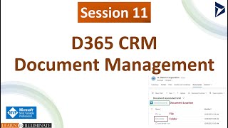 Session 11 - D365 CRM Document Management