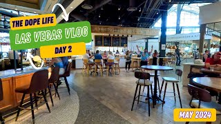 Las Vegas Vlog Day 2 | Urth Caffe | Durango | Oyster Bar | Resort's World | Fontainebleau